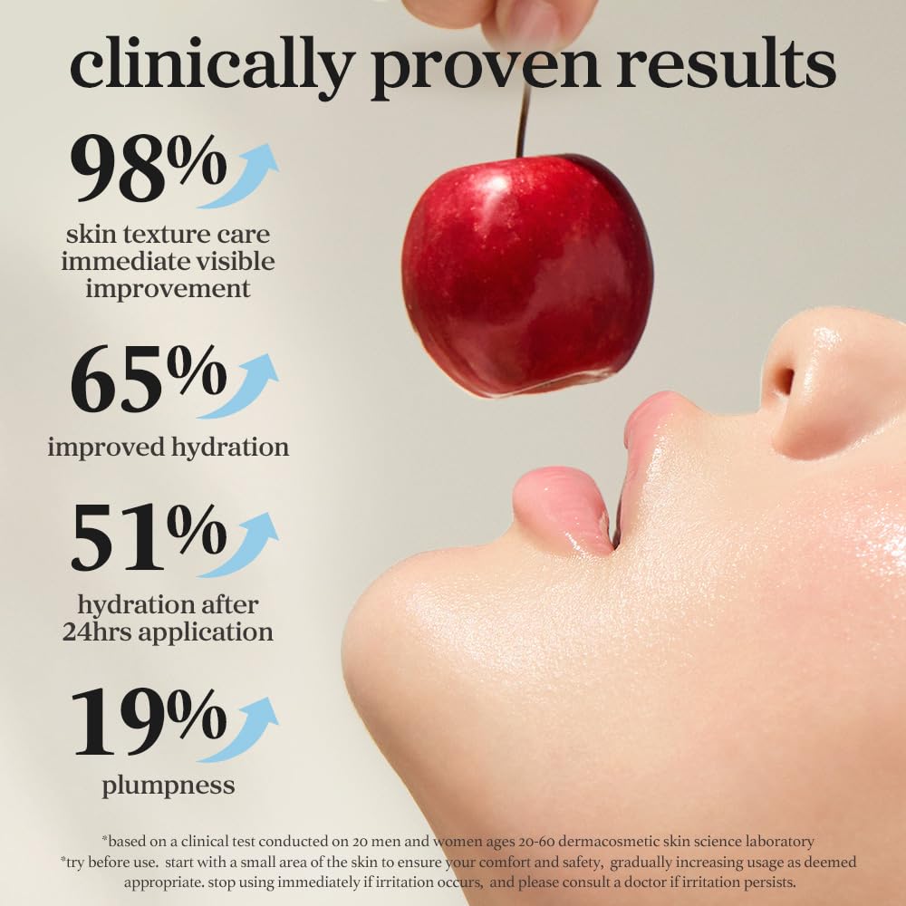 NOONI Applecoco hidratación prolongada para labios nutridos todo el día.