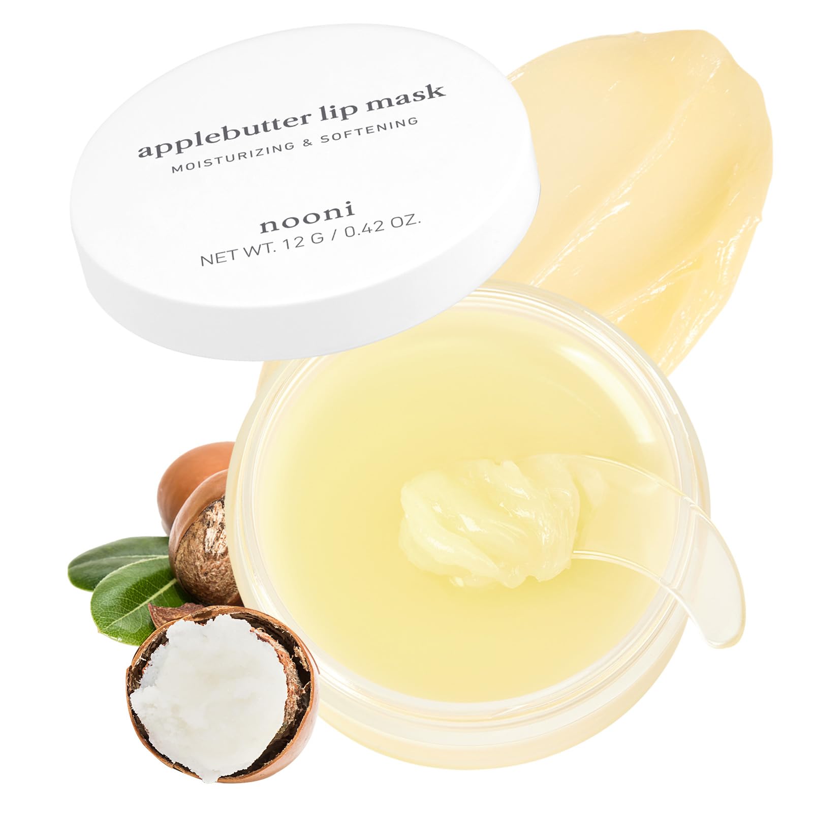 Mascarilla labial NOONI Applebutter para hidratación nocturna.