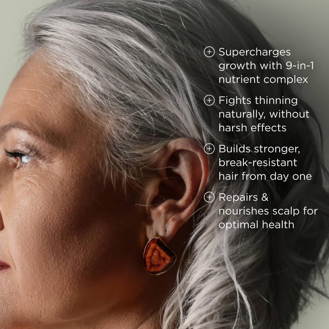 NOOR HAIR Wonder Growth Spray: présente romarin et café vert dans une synergie bénéfique.