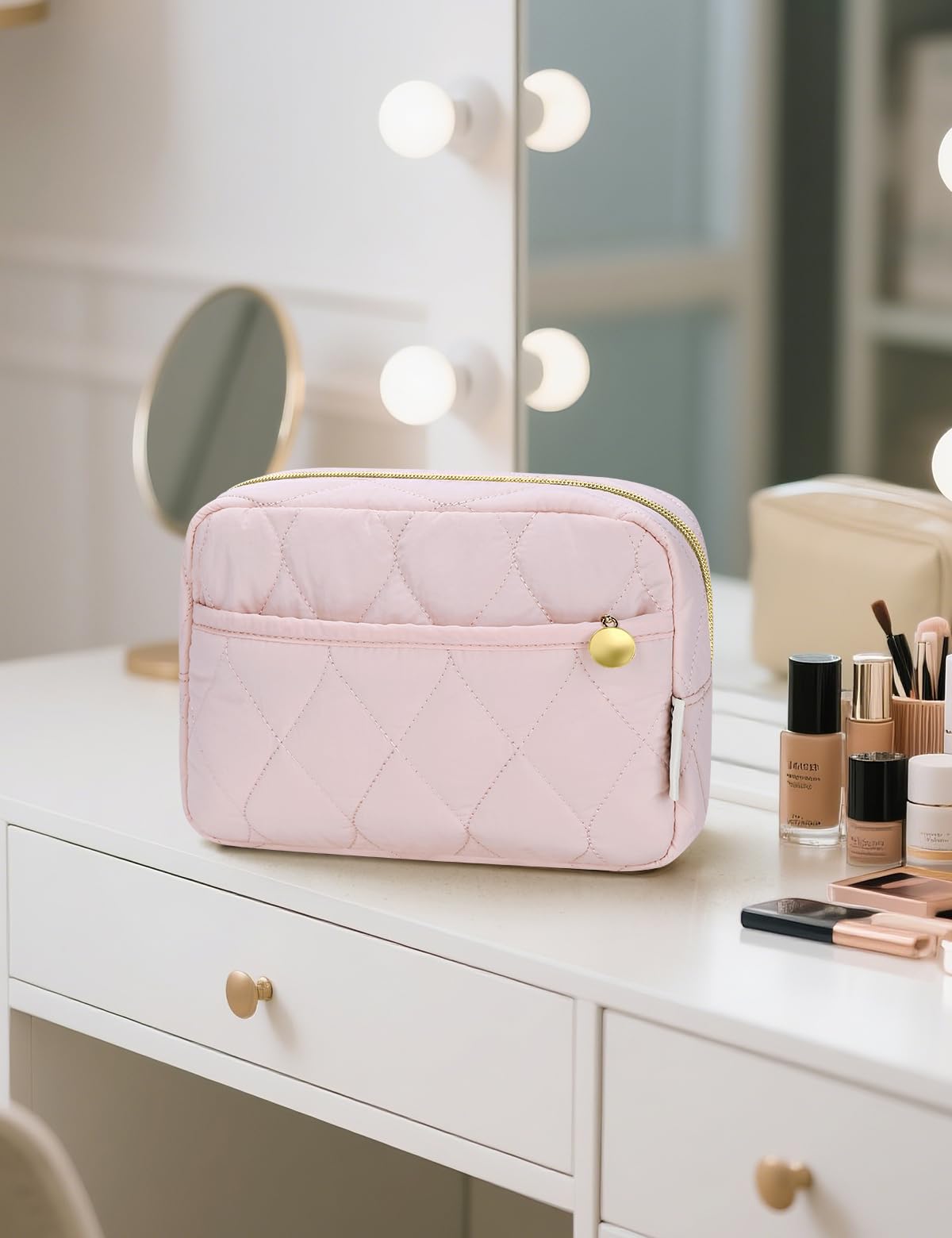 Noozion bolsa maquillaje viaje regalo elegante para mujer