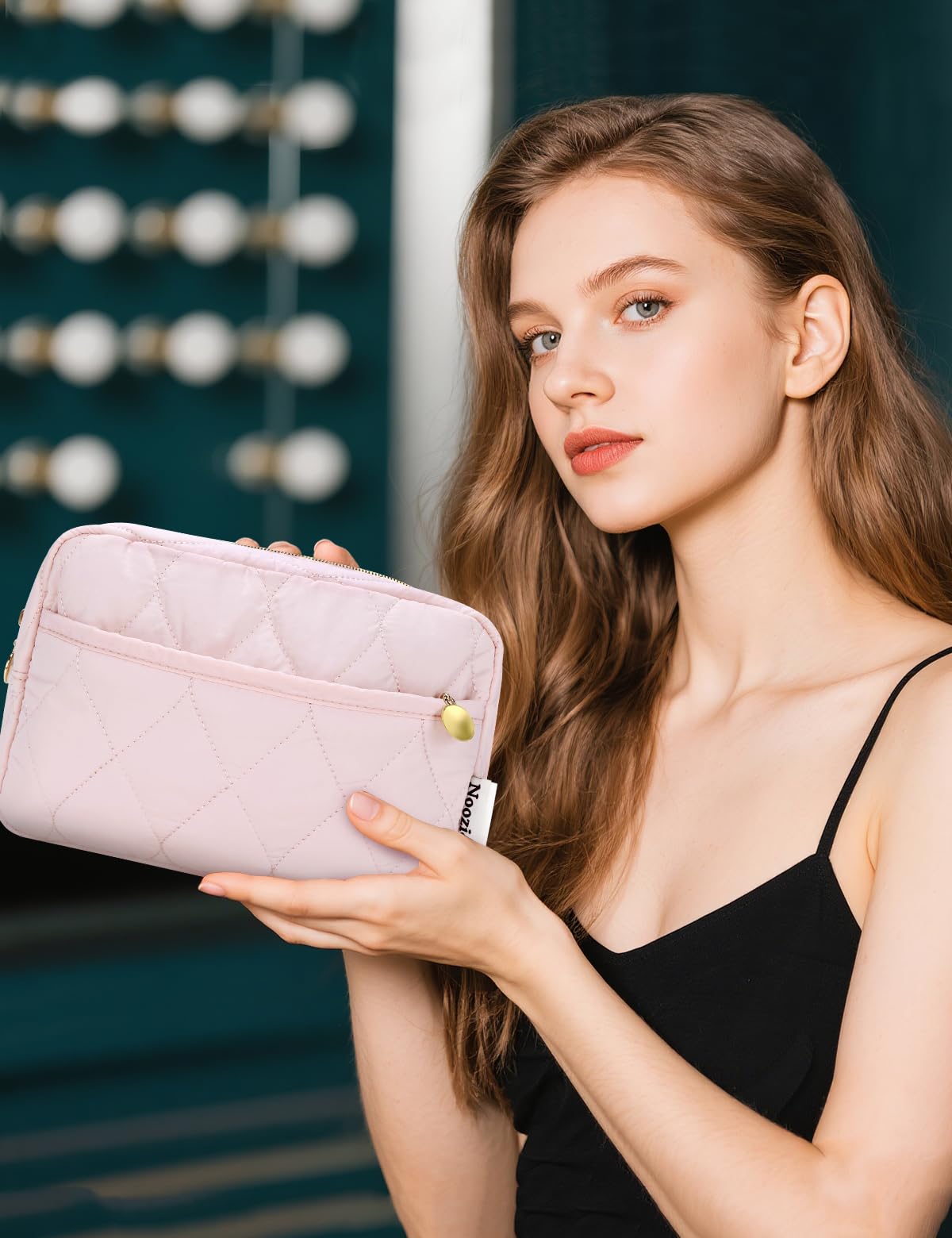 Noozion bolsa maquillaje viaje tamaño cabina compacto ideal para cabinas