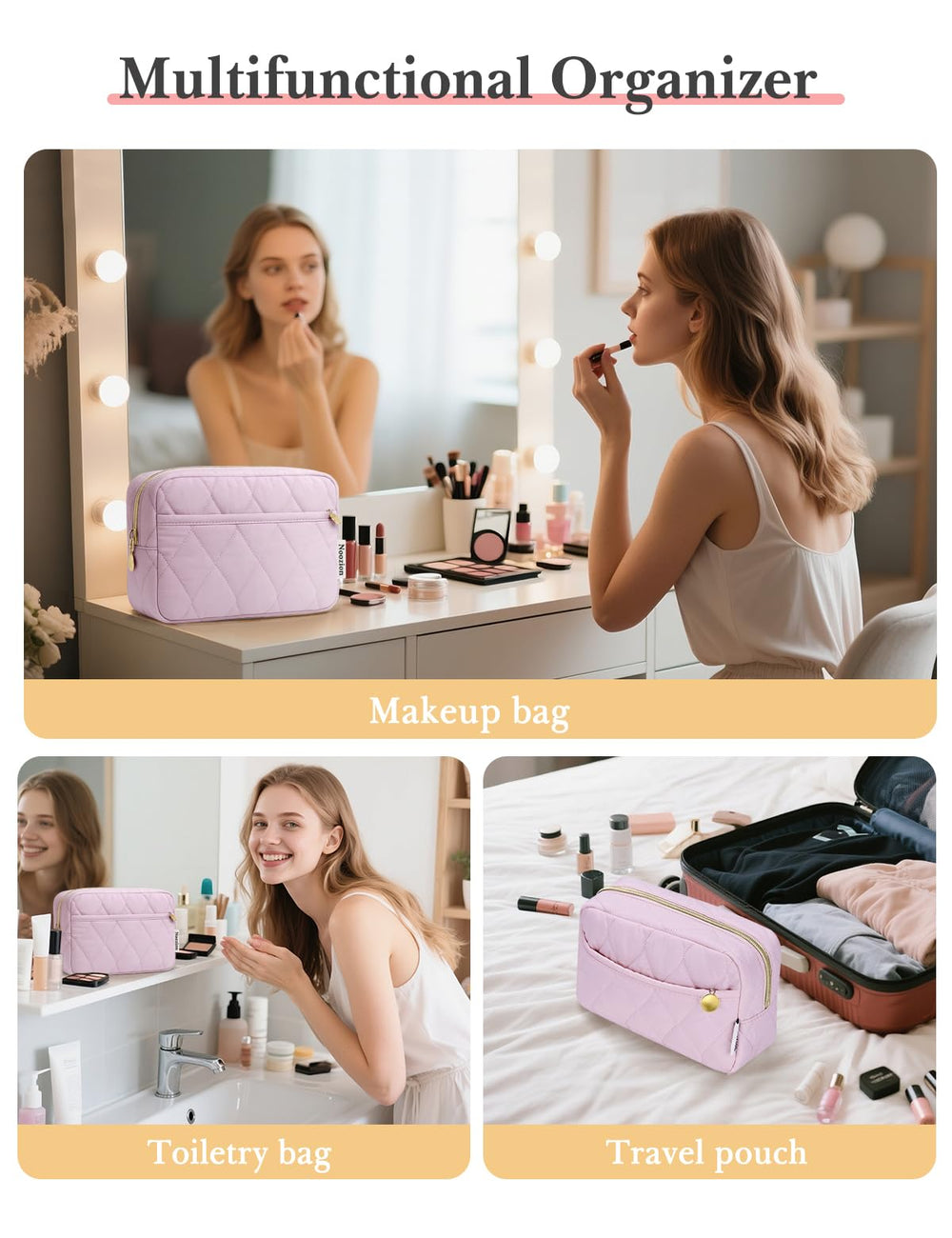 Noozion regalo ideal para mujer, elegante y práctico para usar en viaje.