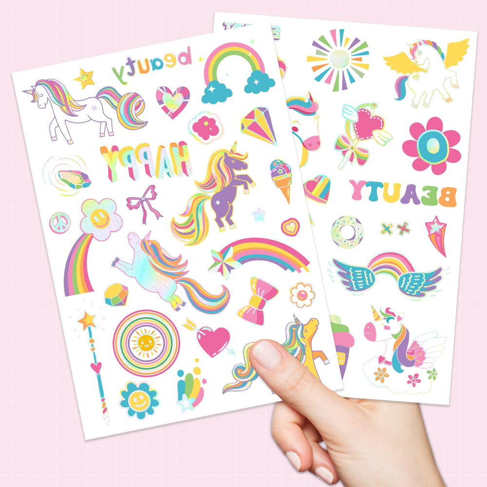 Tatuajes NO RAGRETS formato grande 21x15 cm para decoración de eventos