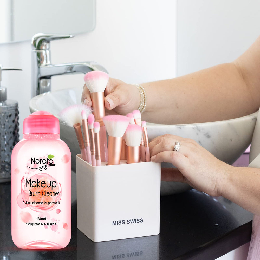 Norate limpiador para esponjas de belleza, higiene rápida para herramientas de maquillaje.
