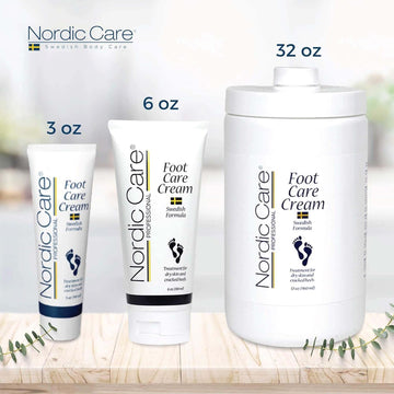 Nordic Care crema para pies, fórmula no grasa para uso diario