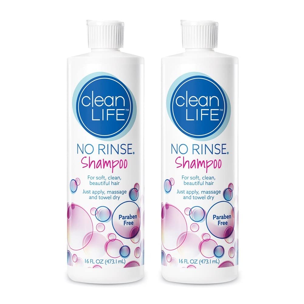 No-Rinse Champú sin enjuague: aplicacion en cabello para limpieza rápida