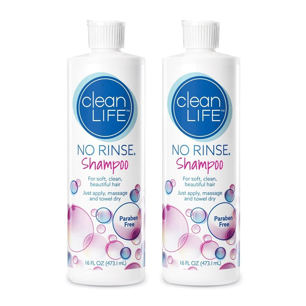 No-Rinse Champú sin enjuague: aplicacion en cabello para limpieza rápida