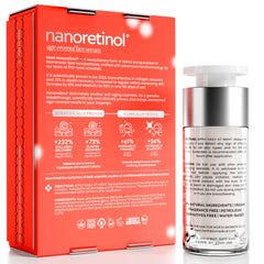 Nanoretinol de North Biomedical, serum de aplicación suave para rostro y contorno de ojos
