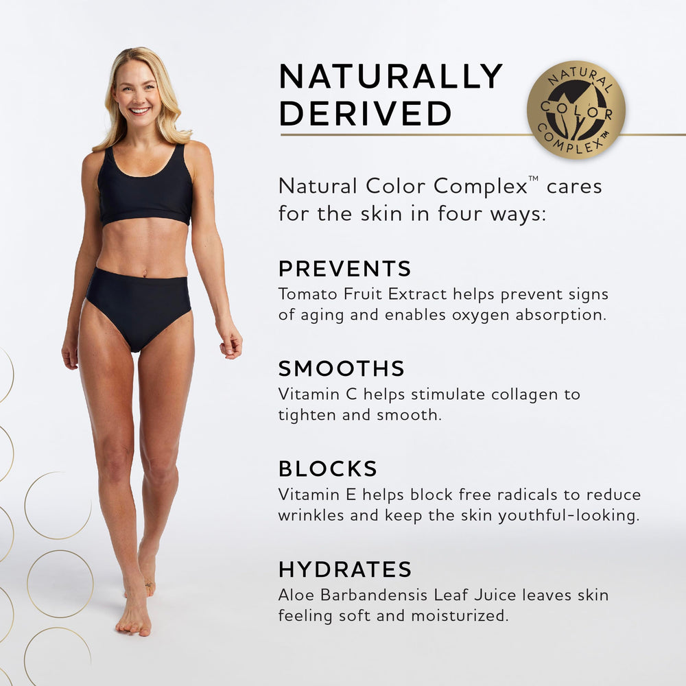 Barrera dérmica mantiene DHA para mayor durabilidad del color Norvell.