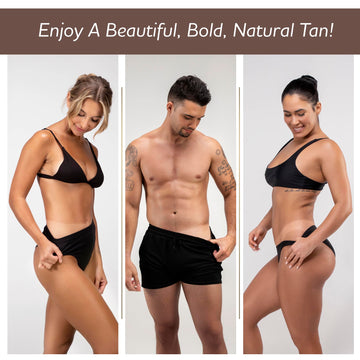 Bronceado instantáneo con tono dorado natural de Norvell.