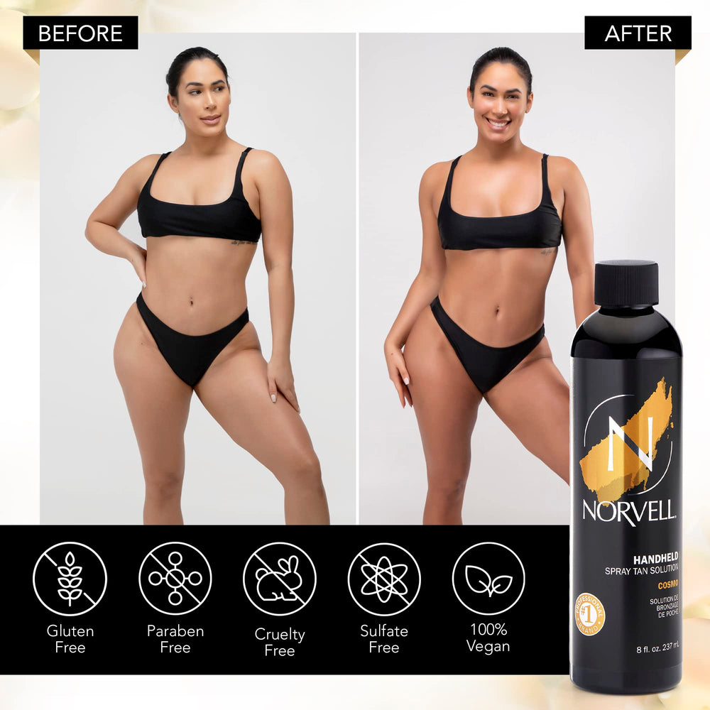 Norvell Cosmo: vitamina E para protección de la piel durante el bronceado.