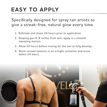 Norvell Tuscan Plus — utilisation en salon facile et résultats contrôlés par l’artiste.