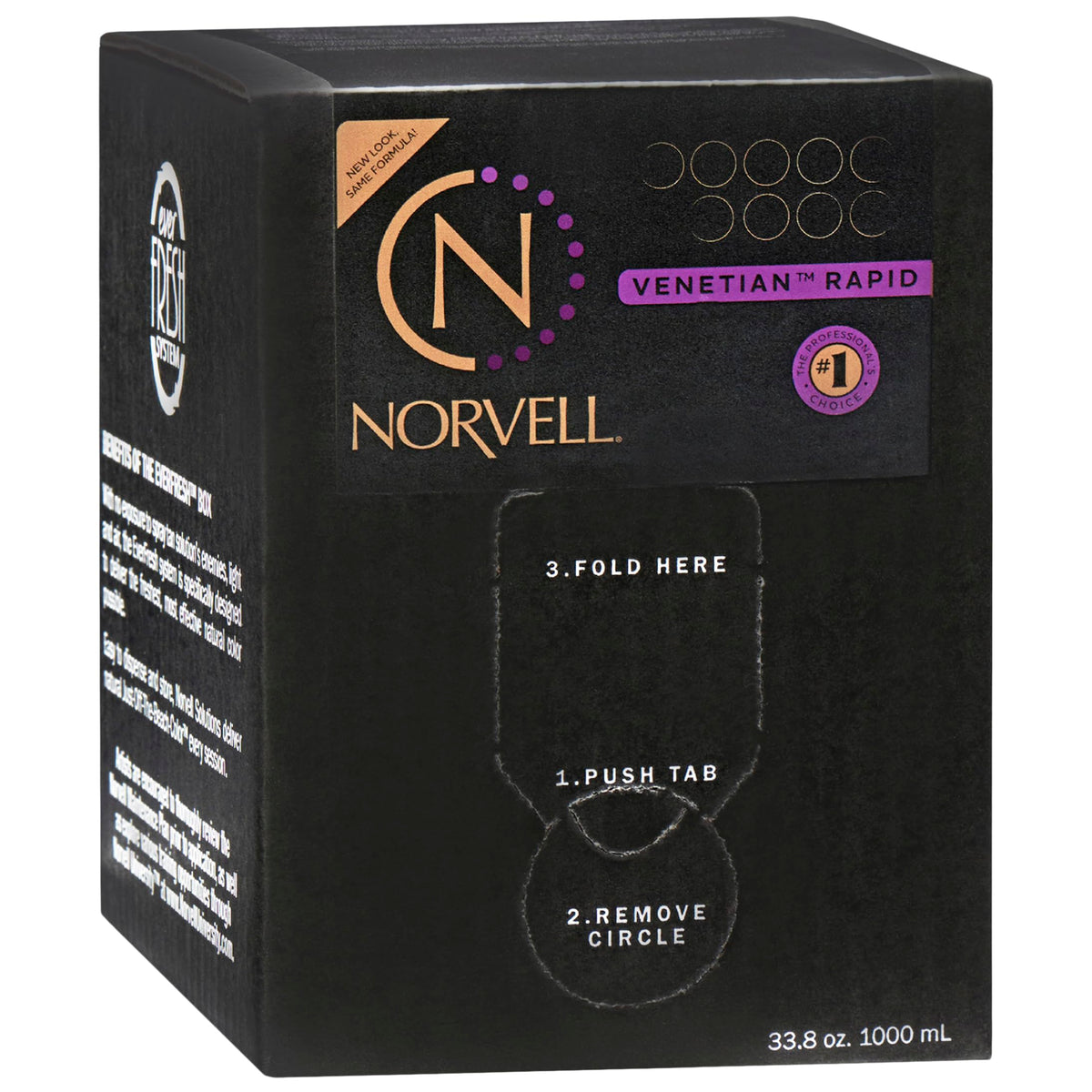 Norvell Venetian One – bouteille spray tan, bronzage rapide et uniforme.