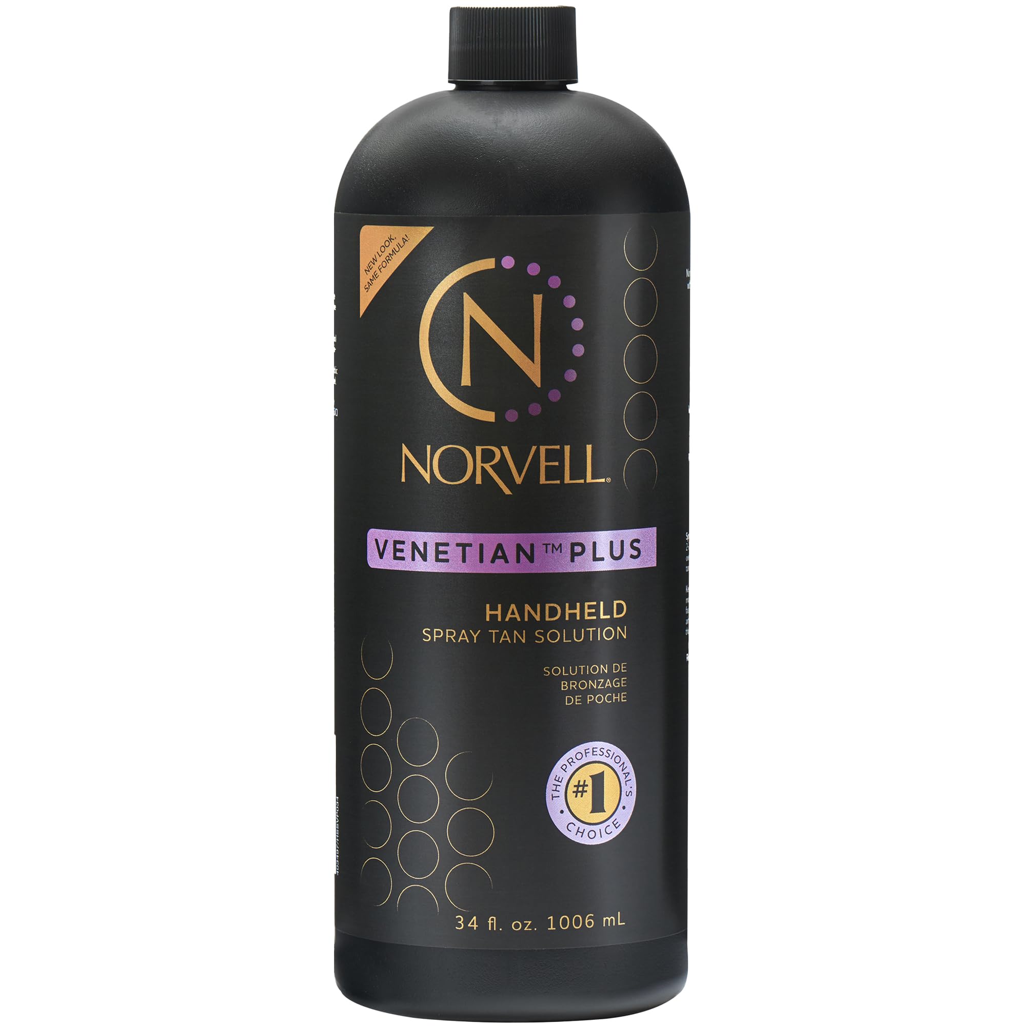 Norvell Venetian Plus: botella rociadora para aplicación suave y uniforme.