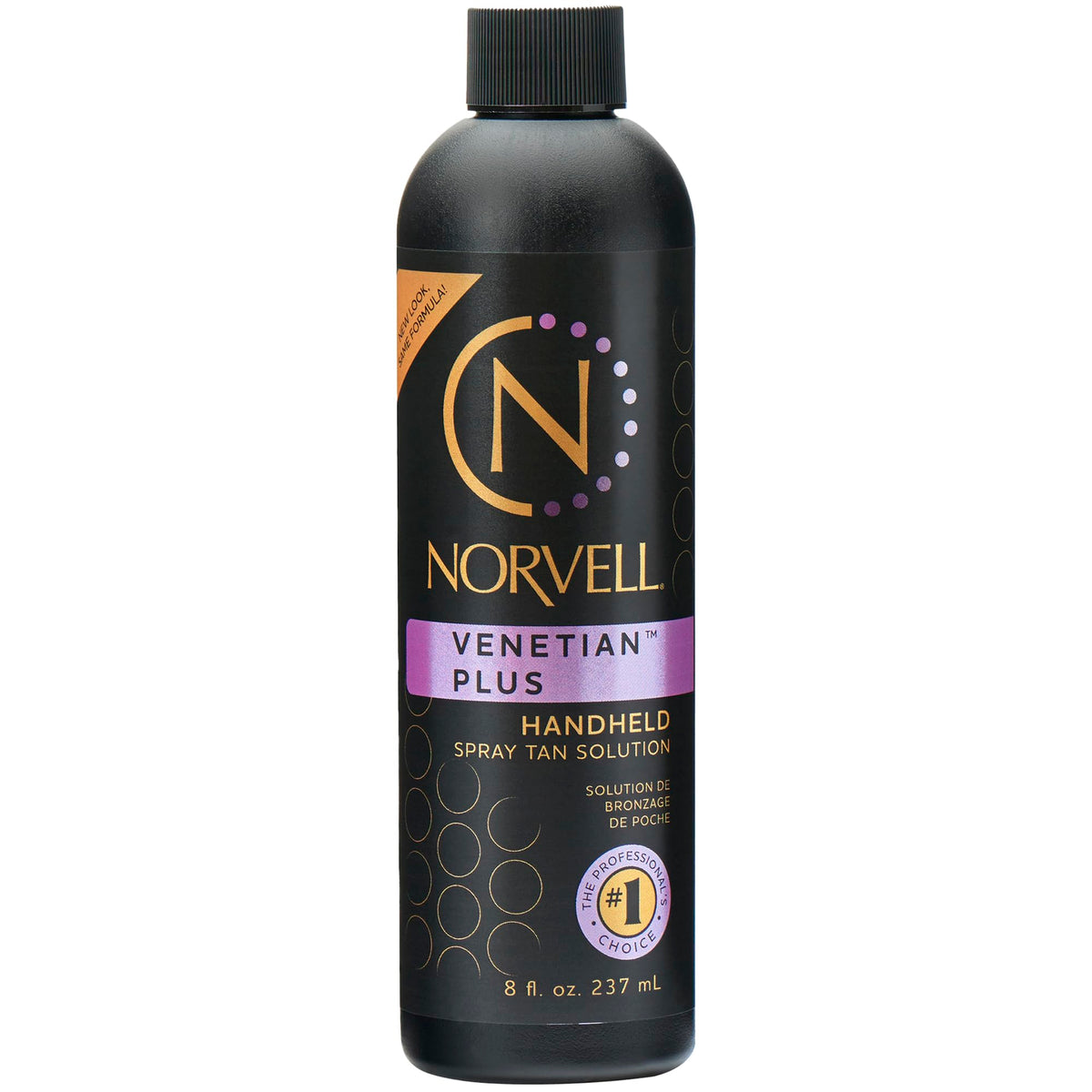 Norvell Venetian Plus: botella para bronceado profesional profundo y uniforme.