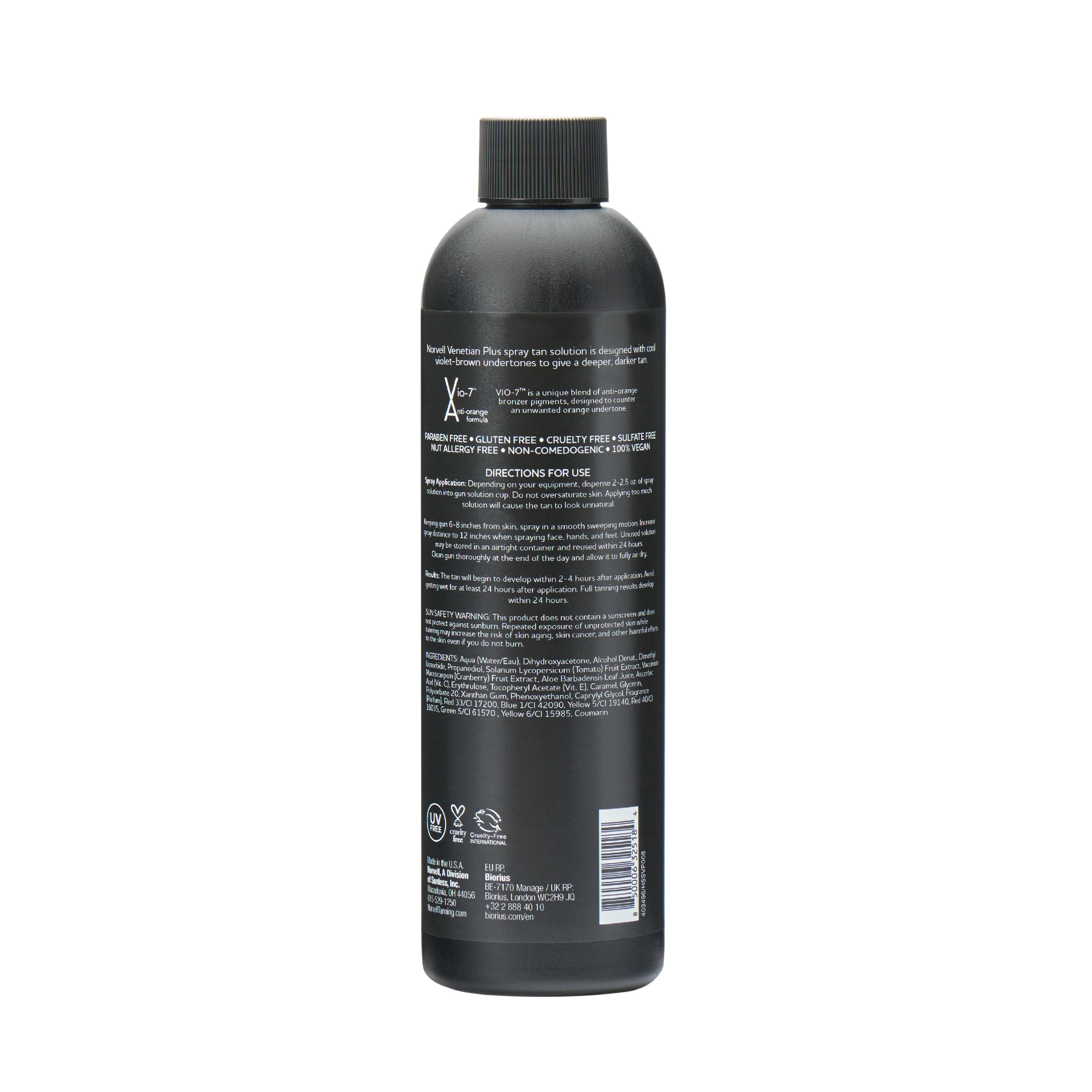 Norvell Venetian Plus: uso profesional de pulverización en salón.