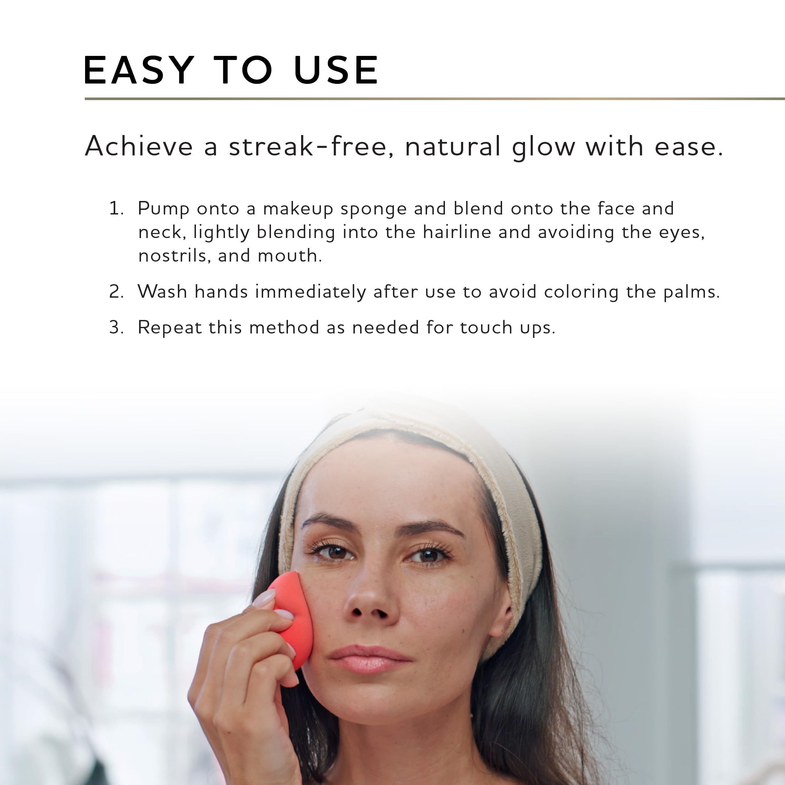 Norvell Venetian Sunless Mousse botanicals highlighted in ingredients