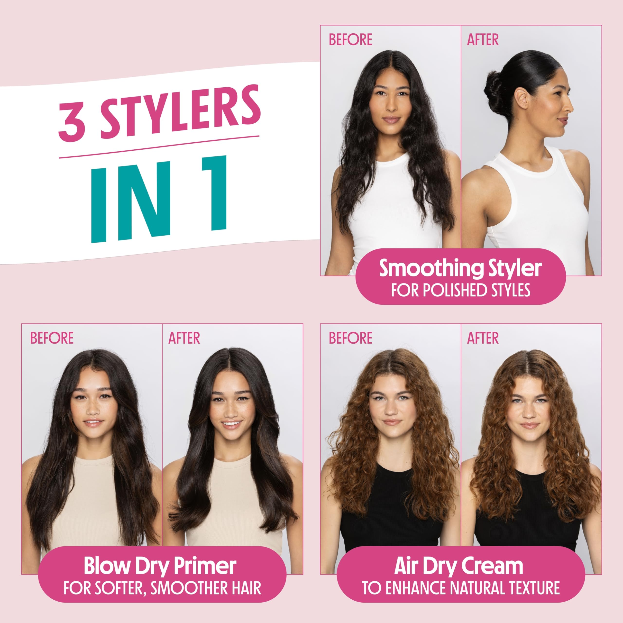 Not Your Mother's All Eyes On Me: acabado suave en diversos tipos de cabello