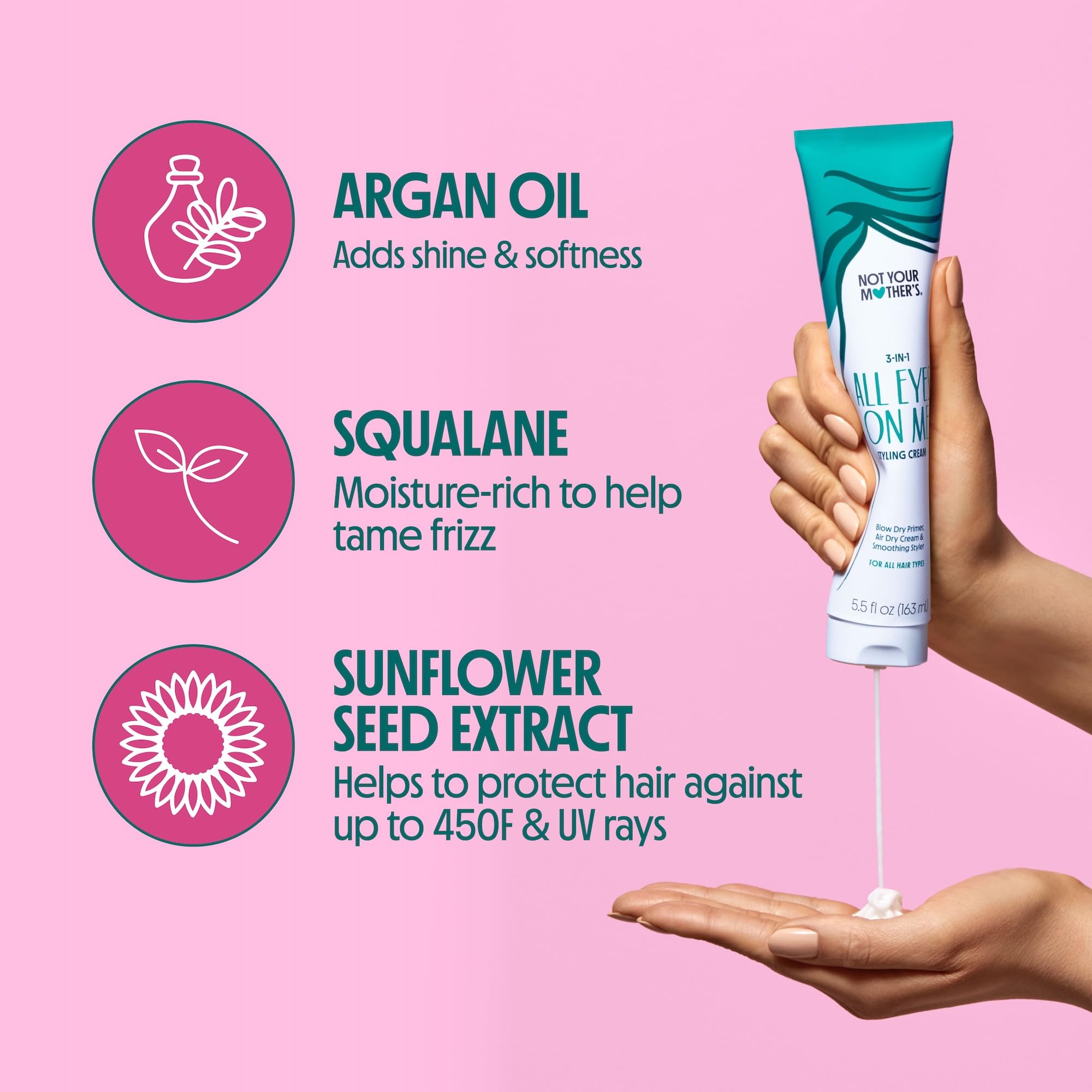 Not Your Mother's All Eyes On Me: protección UV para color y brillo del cabello
