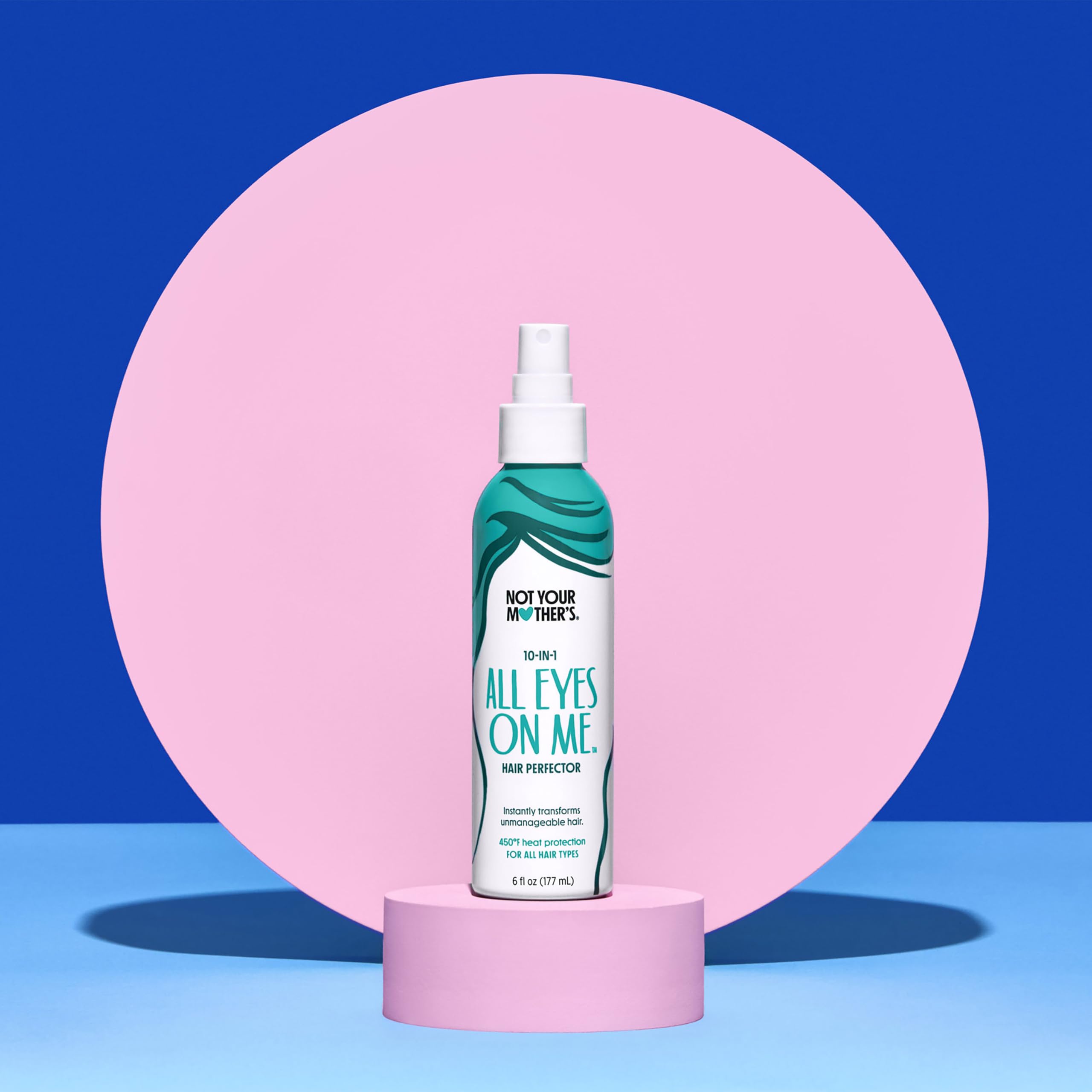 Not Your Mother's All Eyes On Me: proteccion-termica-450f protege el cabello al peinar con calor.