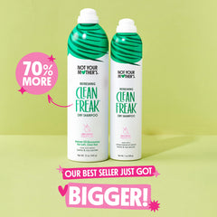 Paquete de 2 unidades Not Your Mother's Clean Freak sin aroma para uso prolongado.