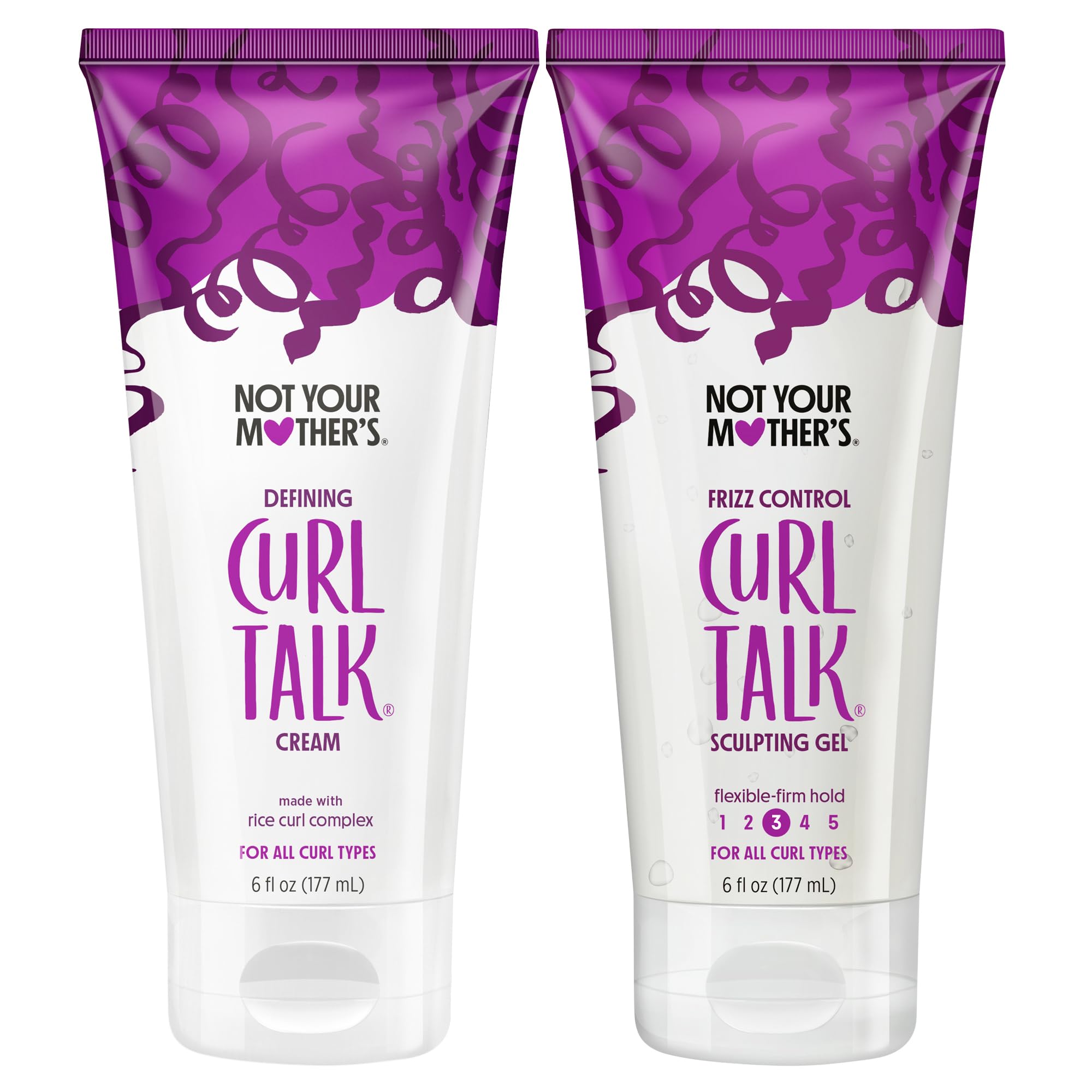 Not Your Mother's Gel para rizos, control del frizz y definición sin residuos.