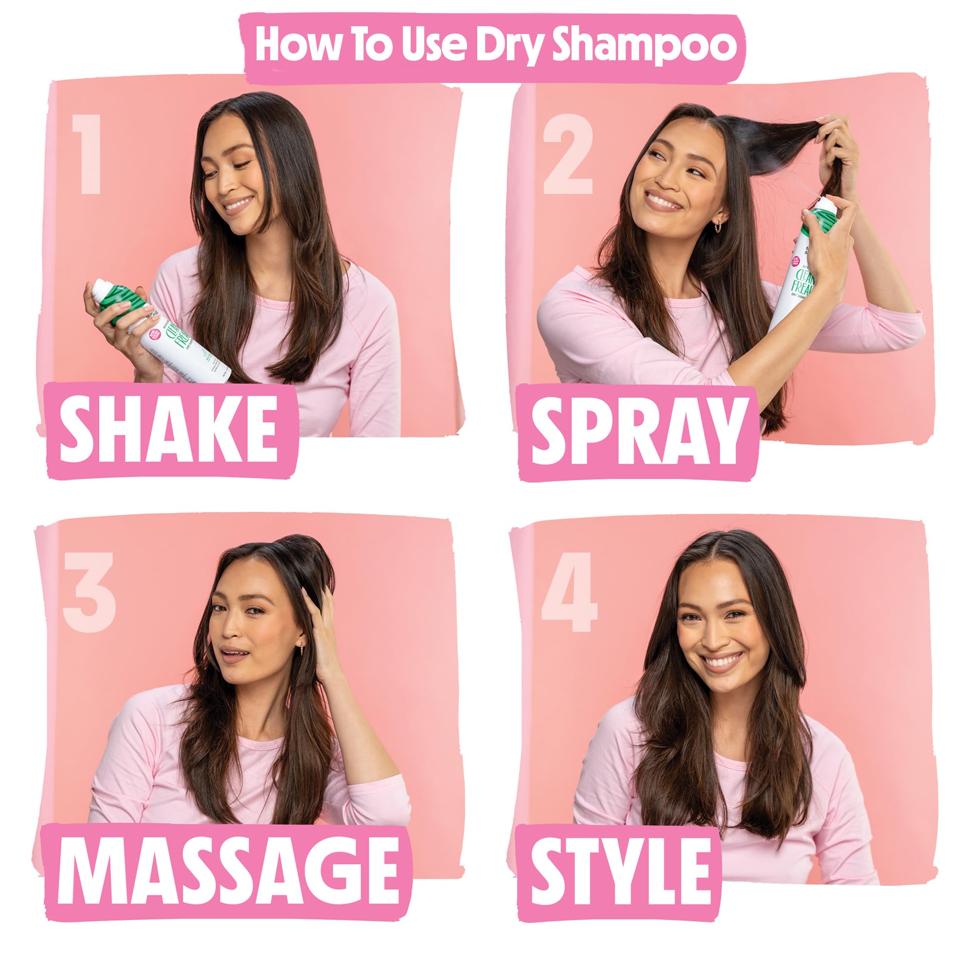Not Your Mother's – options sans residu pour cheveux propres entre lavages