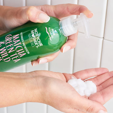 Not Your Mother's Nourish etiqueta y diseño modernos