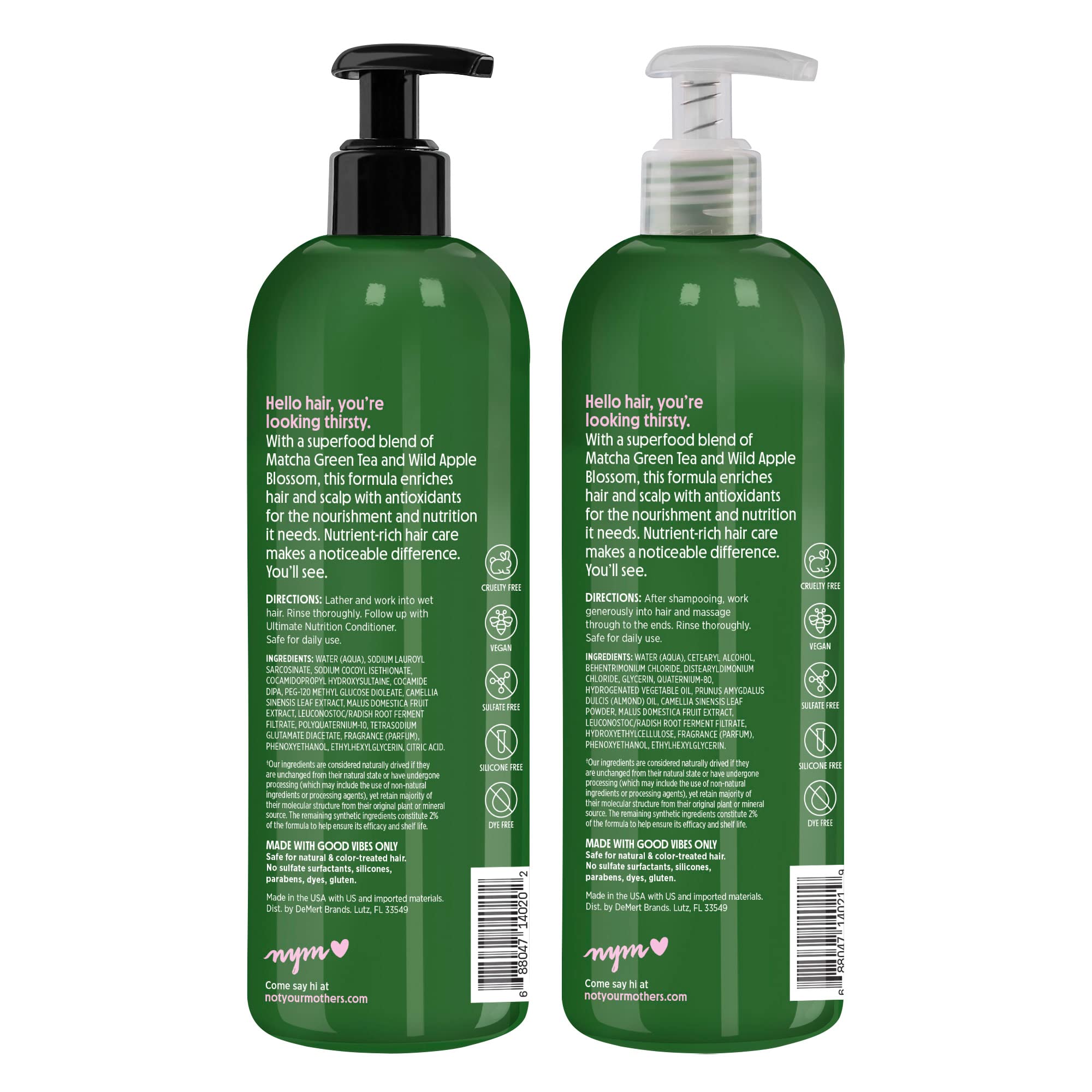 Not Your Mother's Nourish uso diario para cabello limpio y fresco
