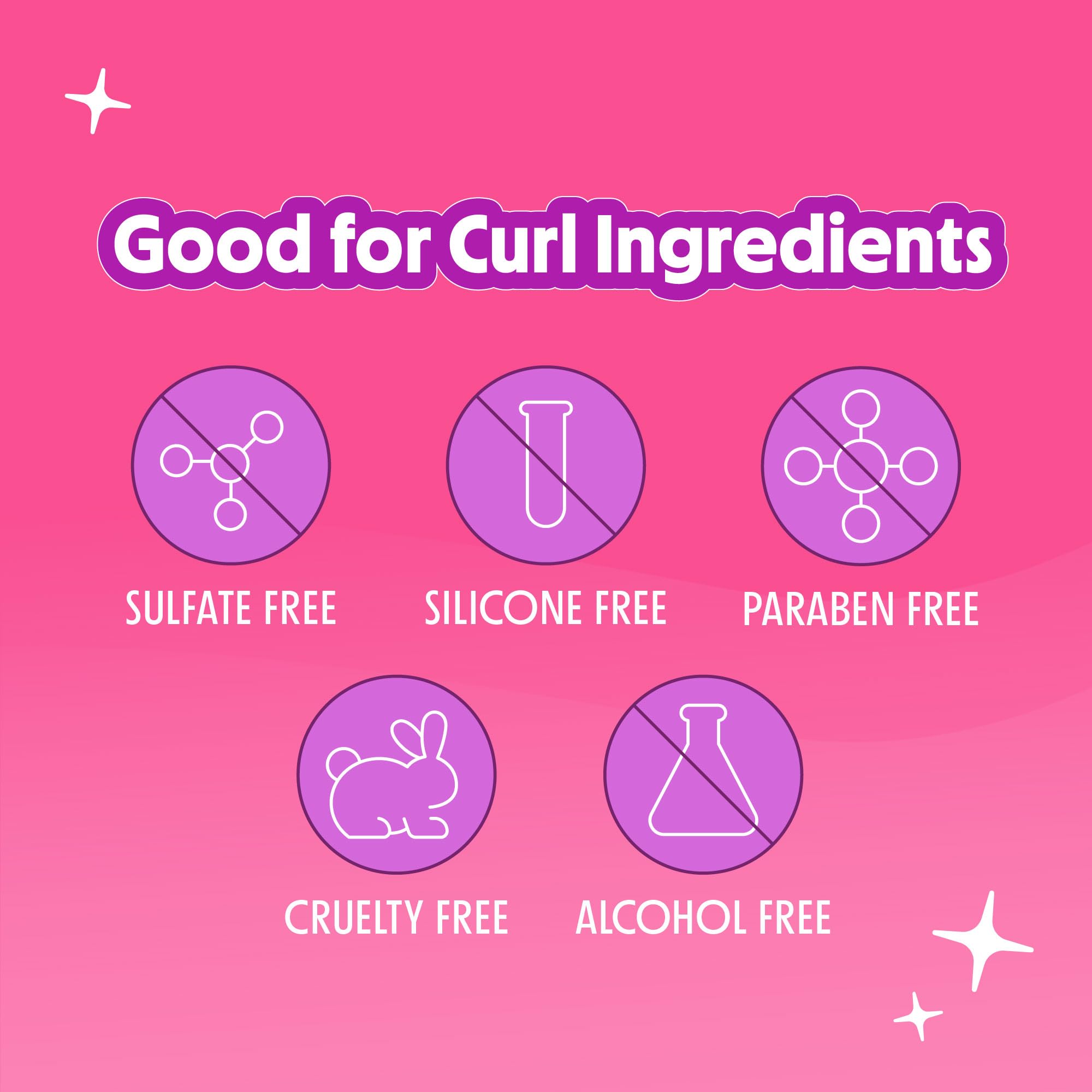 Guía de uso del gel, crema y espuma para rizos con Curl Talk