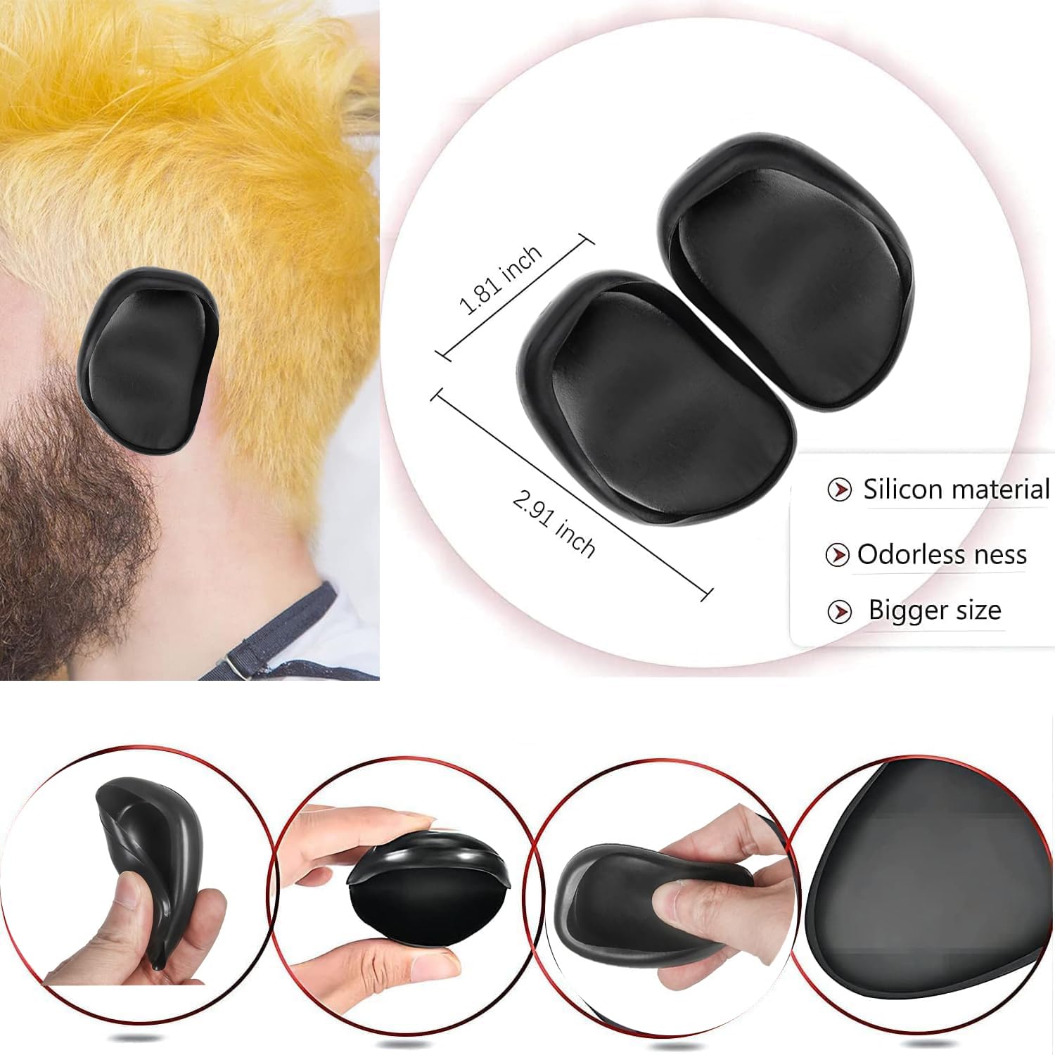 NOUSV kit gorro desechable: higiene y comodidad durante el color.