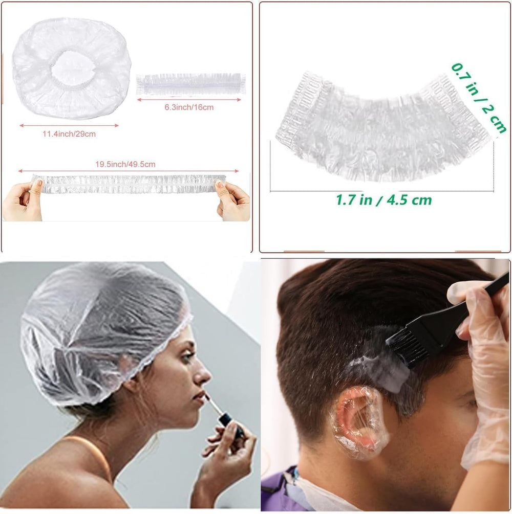 NOUSV kit tintes cabello, bata desechable para proteger la ropa