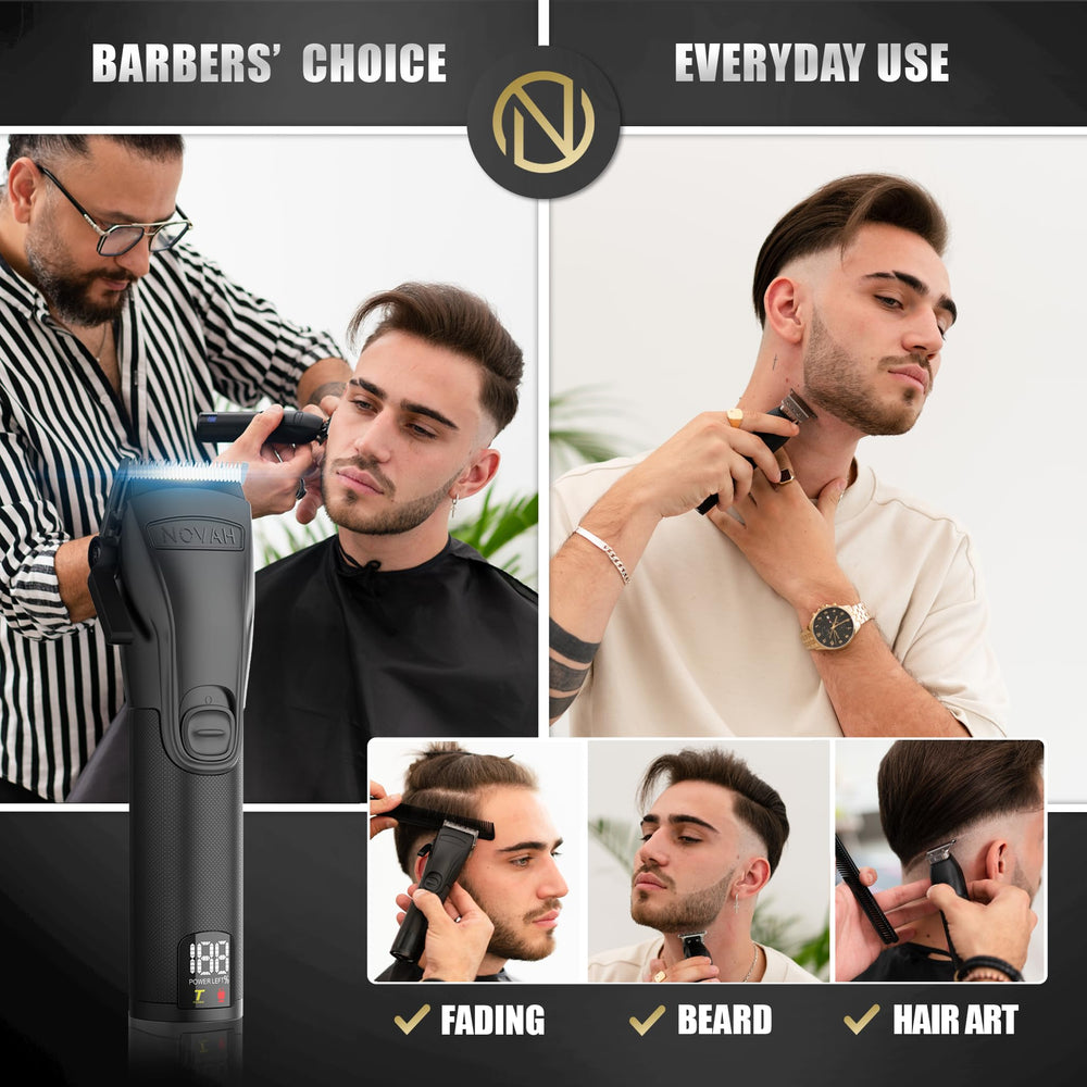 Novah Grooming recortadora de borde preciso para líneas definidas.