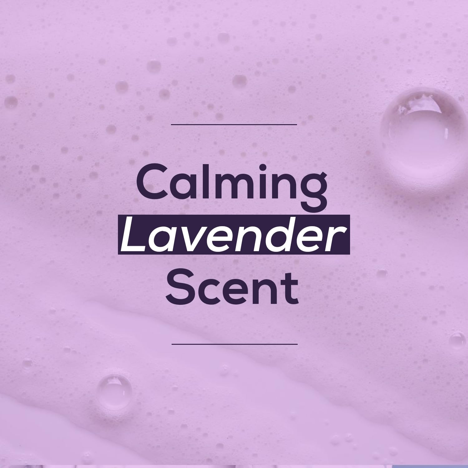 NOVEHA botella muestra aroma suave de lavanda y árbol de té