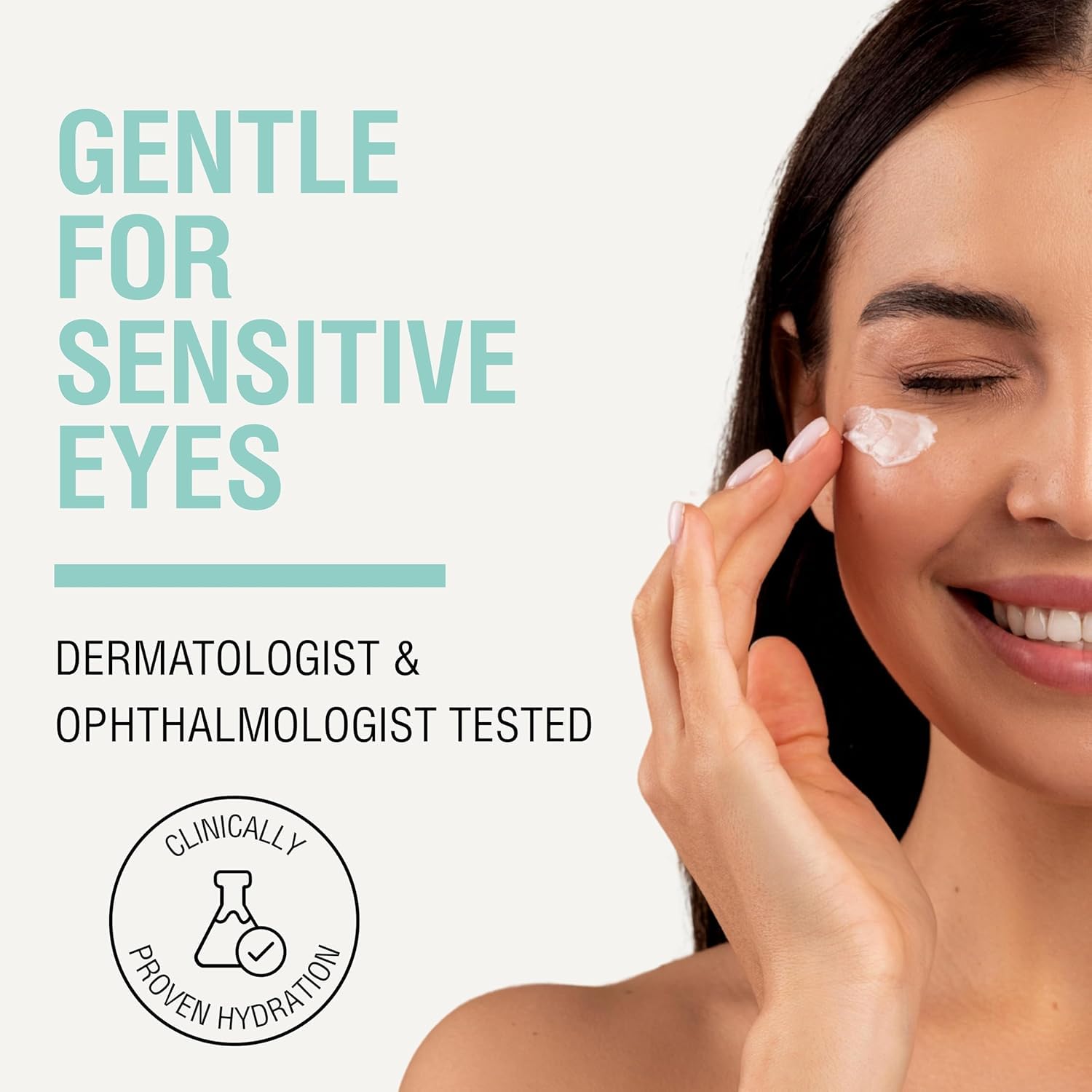 NOVEHA crema para ojos sensibles, antiarrugas, suaviza líneas finas de expresión.