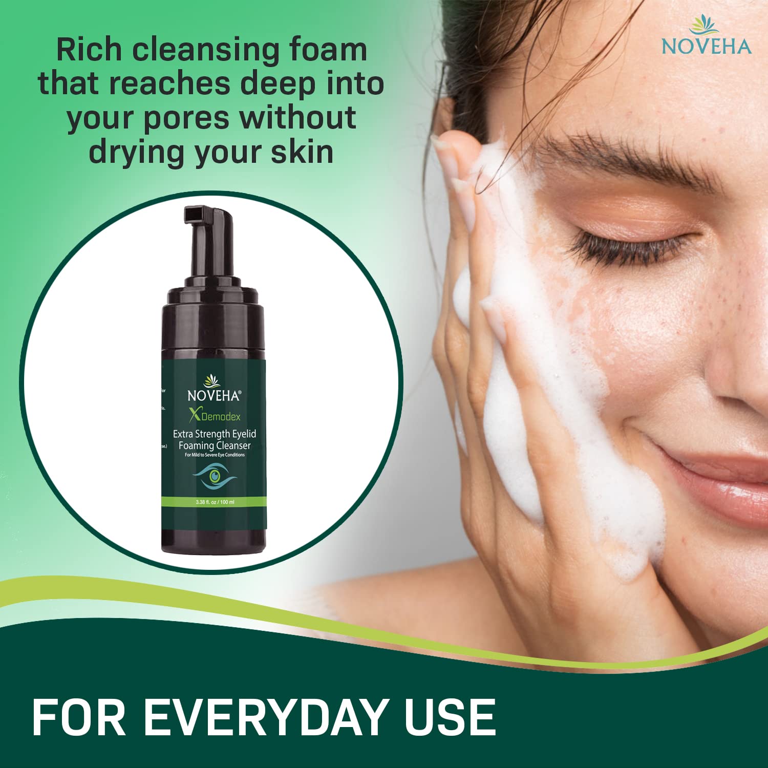 Recomendado por dermatólogos y oftalmólogos para varias edades, según fabricante.