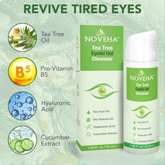 NOVEHA extracto pepino calmante, ingrediente natural que suaviza la zona ocular