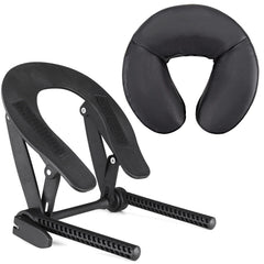 Cabezal frontal ajustable de Noverlife para mesa de masaje, mejora la comodidad del cliente.