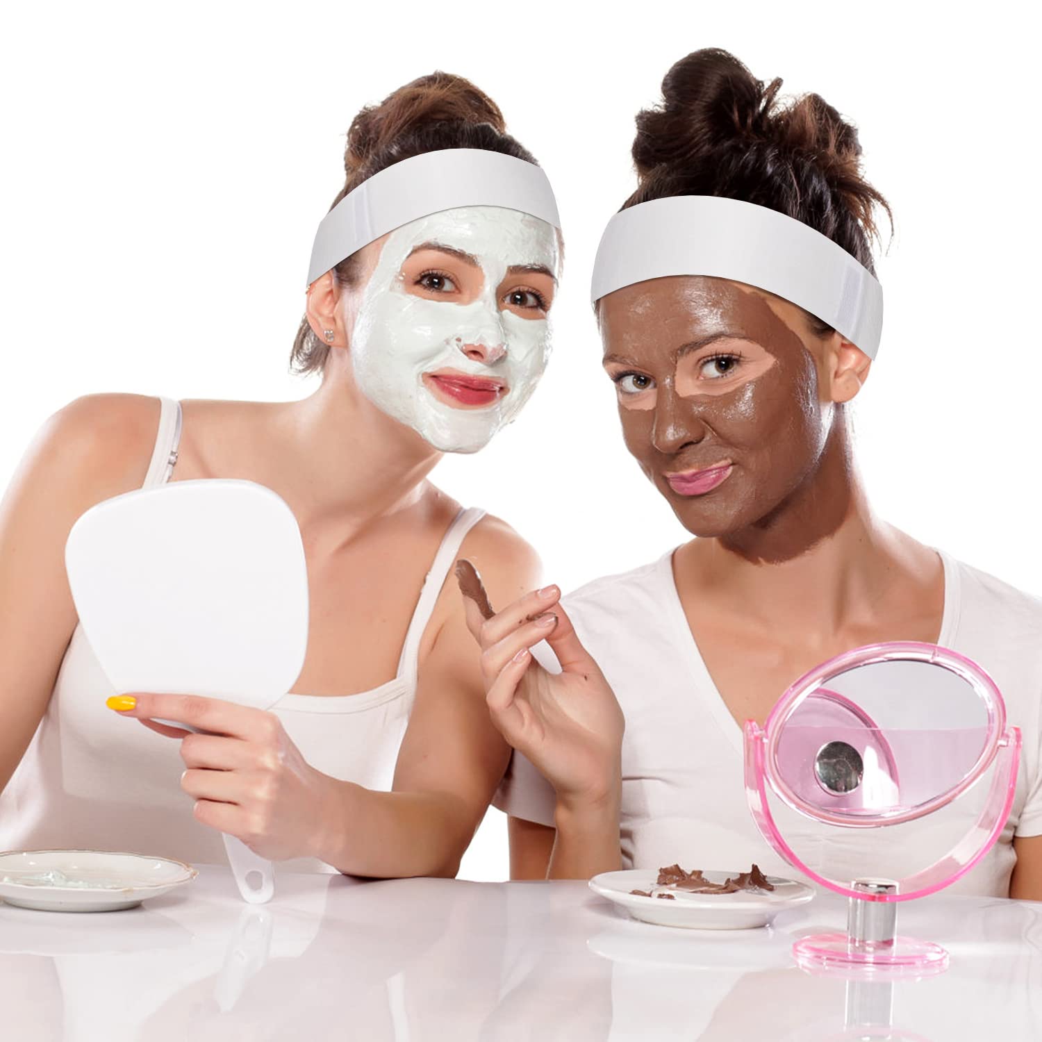 Diadema facial ligera de Noverlife, fibra no tejida, ideal para uso diario.
