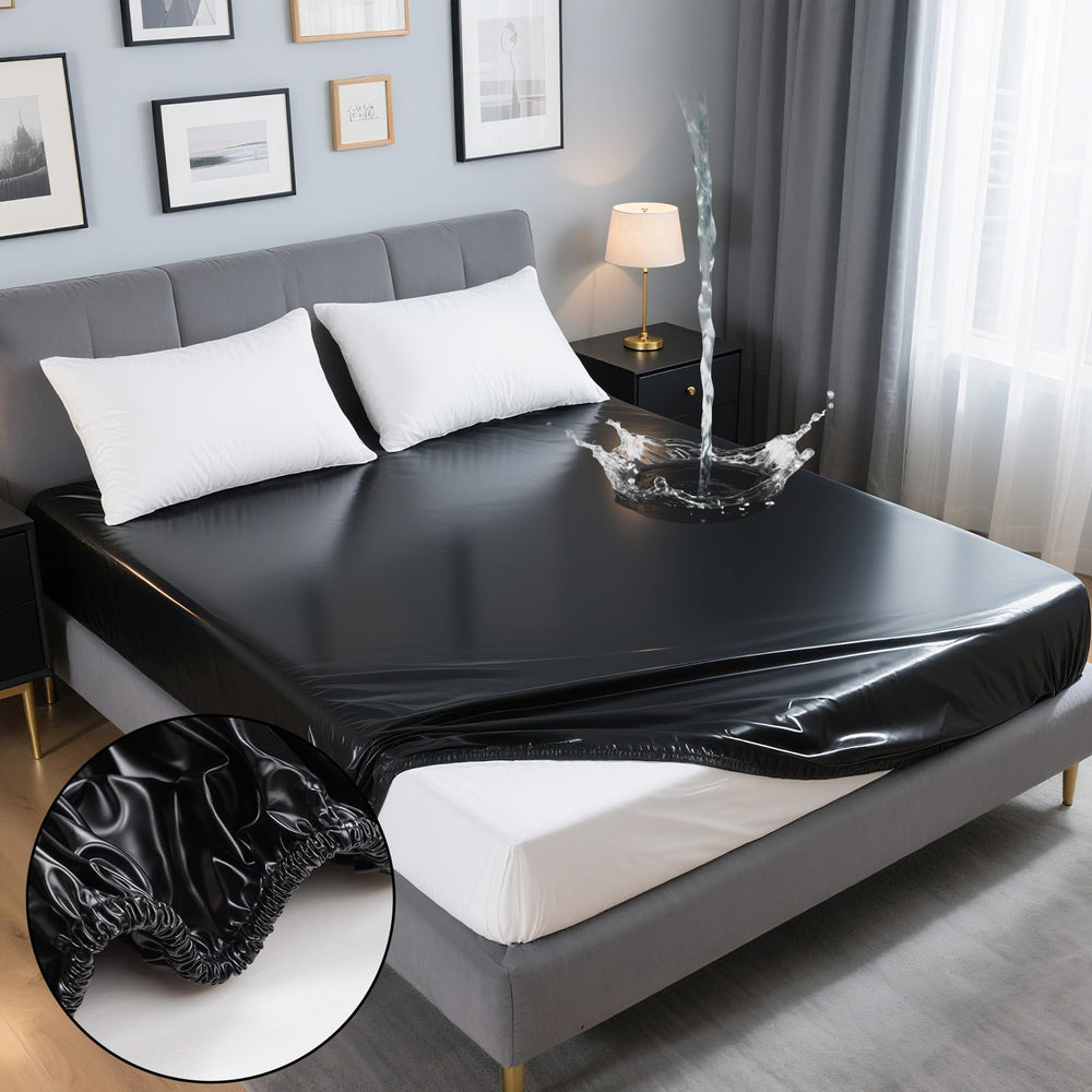 Noverlife detalle negro elegante, funda para cama que eleva la atmósfera de la habitación.