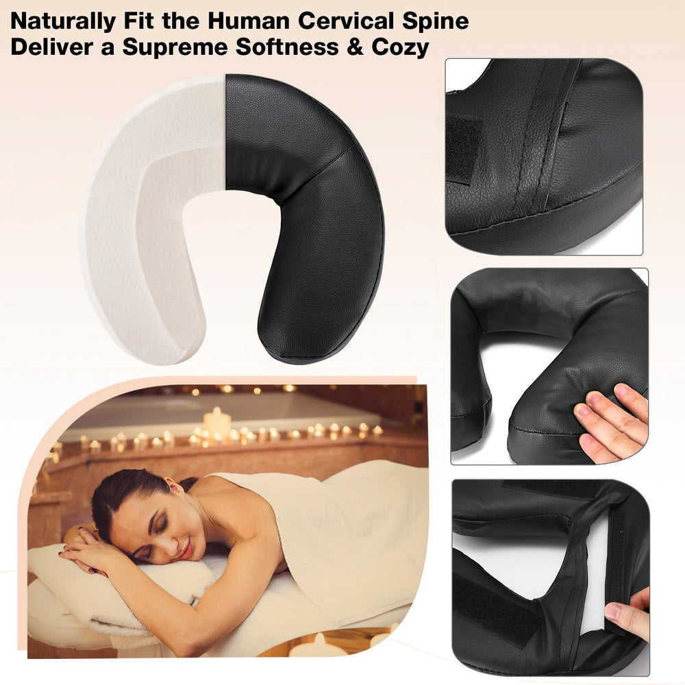 Diseño ergonómico de Noverlife favorece una postura cómoda durante el masaje.