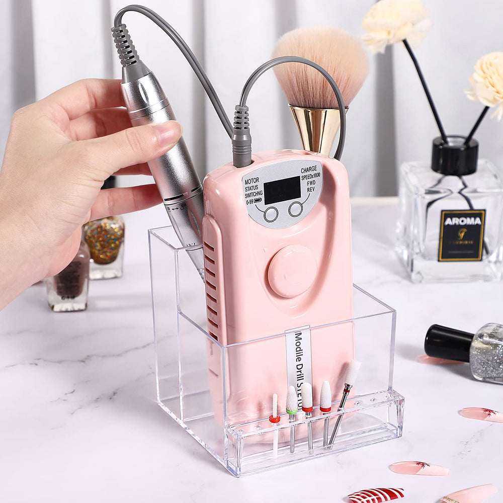 Noverlife display plástico para herramientas de uñas, visualización clara