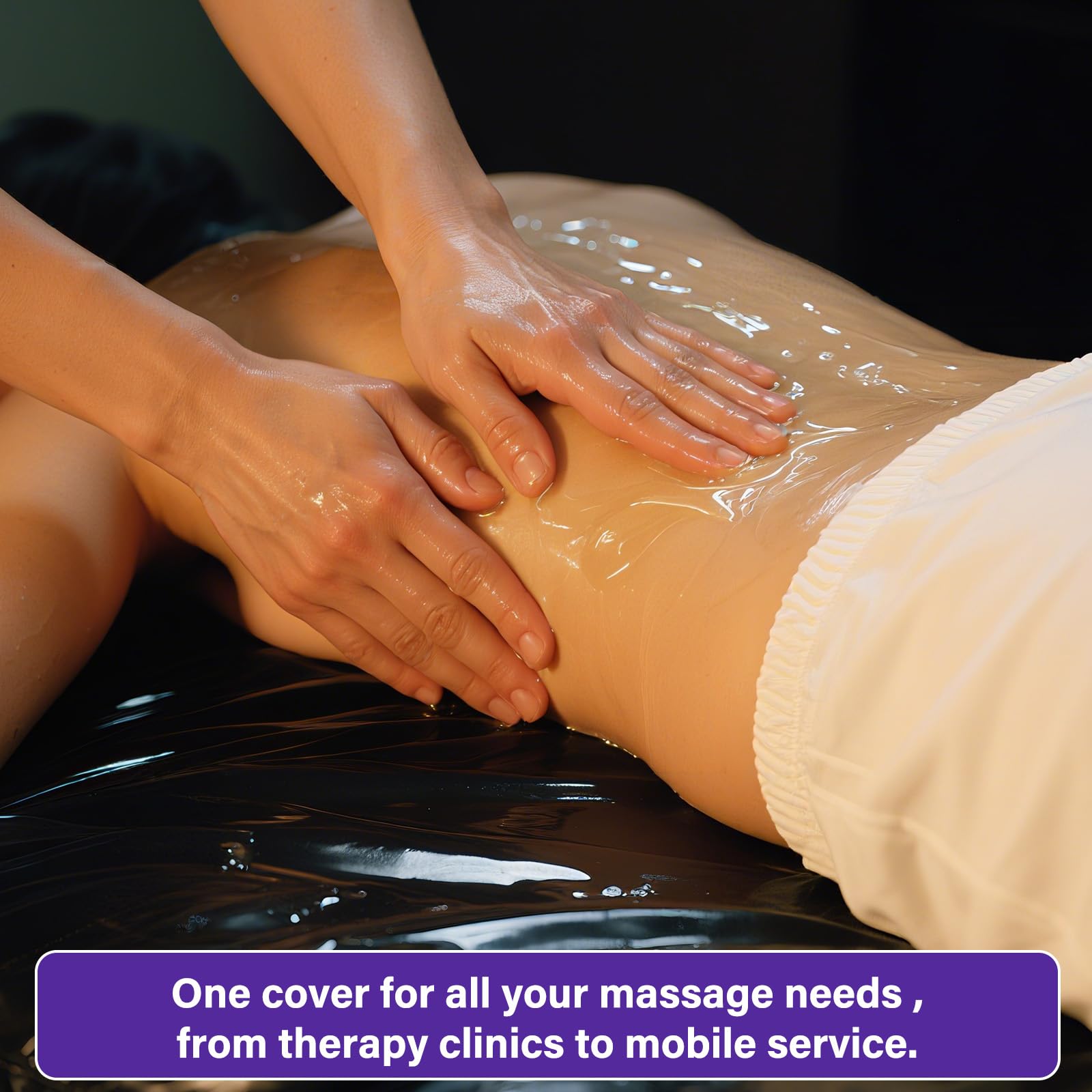 Noverlife cubierta impermeable de pvc protege el colchón durante masajes y spa.