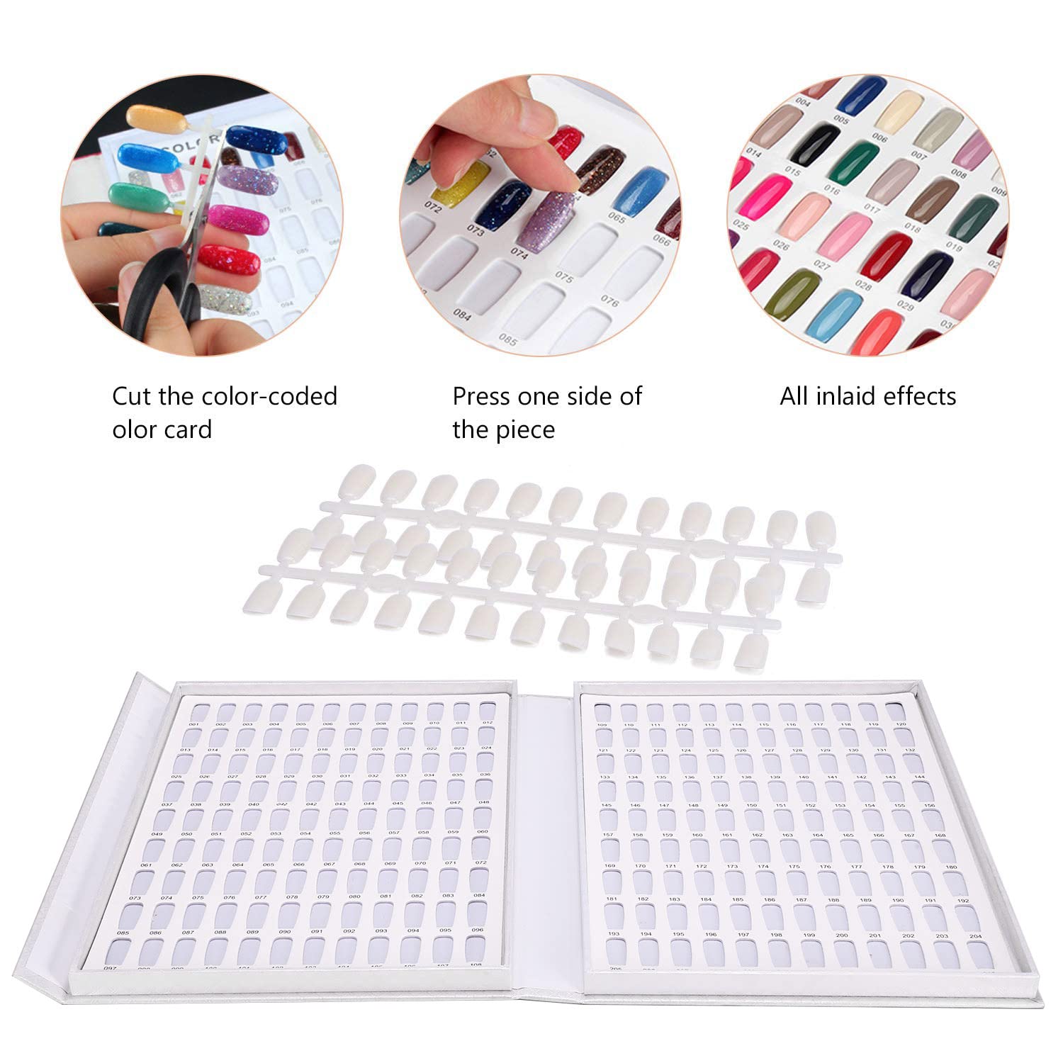 Noverlife práctica de arte de uñas para aprender diseños.
