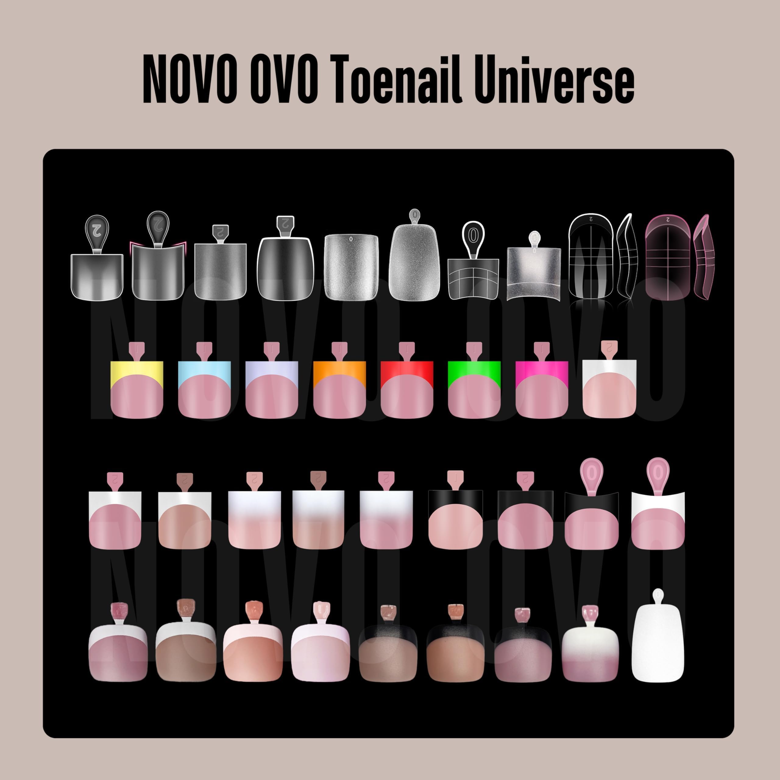 NOVO OVO kit de uñas para salón en casa