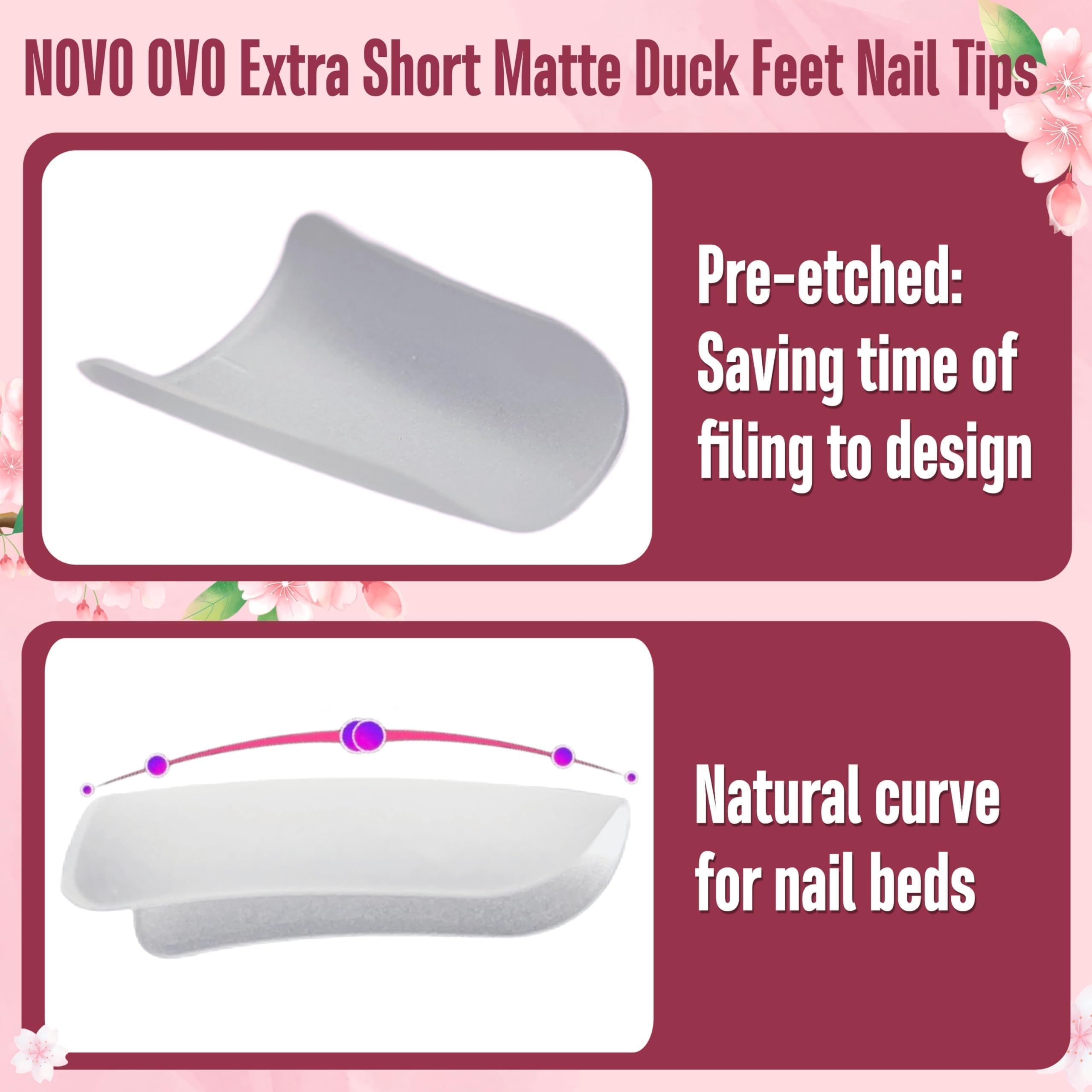 NOVO OVO material acrilico transparente, adherencia estable