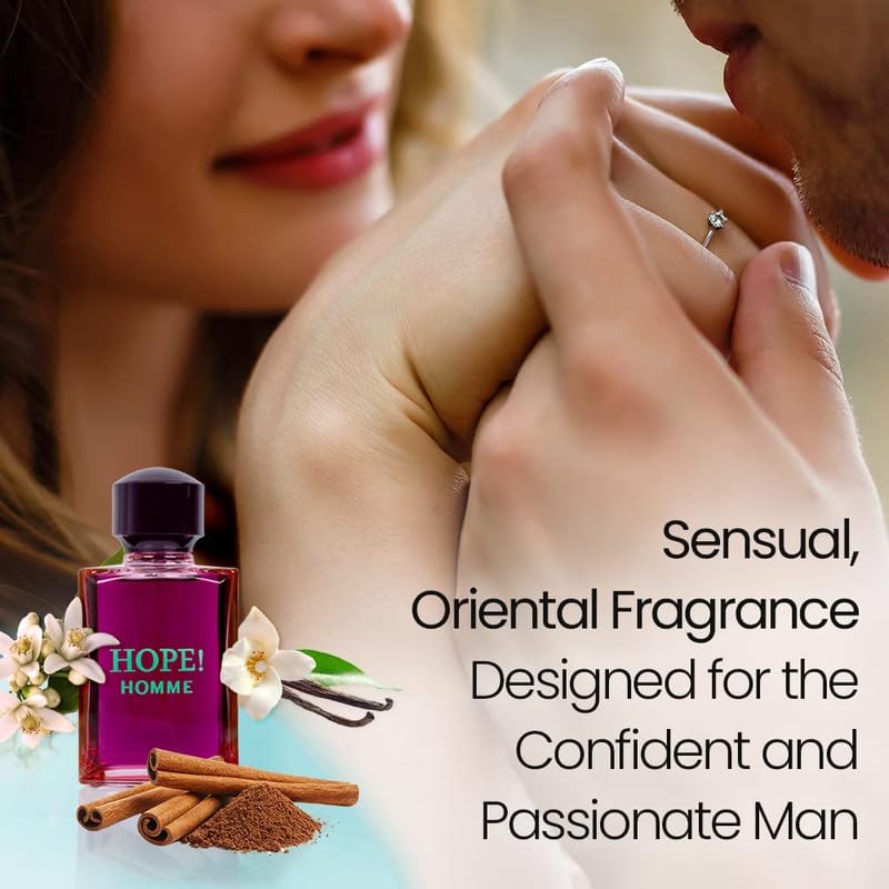 Novoglow Hope Homme: aroma envolvente ideal para uso diario o cita.