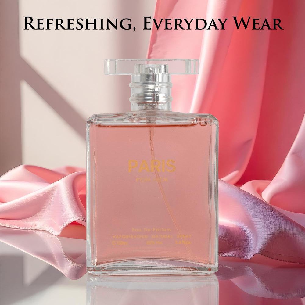 Frasco en primer plano de NovoGlow Paris para Mujer edp.