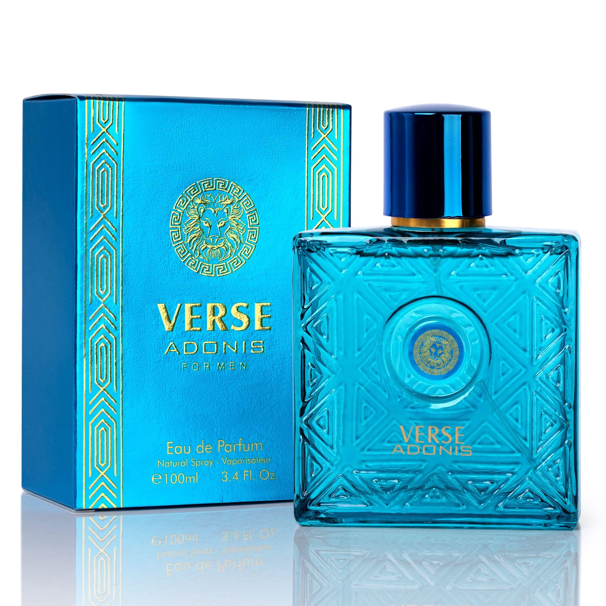 Verse Adonis de NovoGlow en botella de 100 ml, aroma para uso diario.