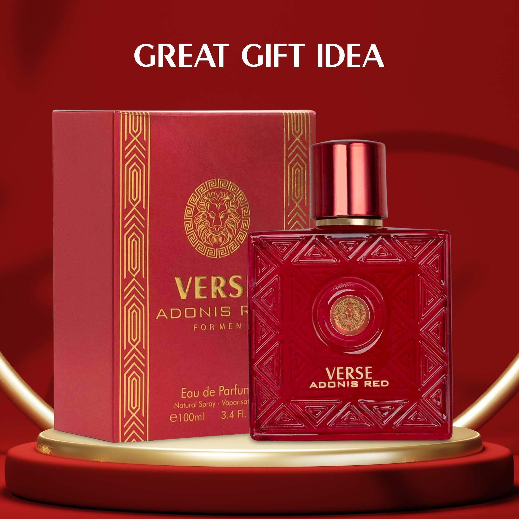 NovoGlow Verse Adonis Red, notas de fruta italiana que despiertan un inicio fresco.